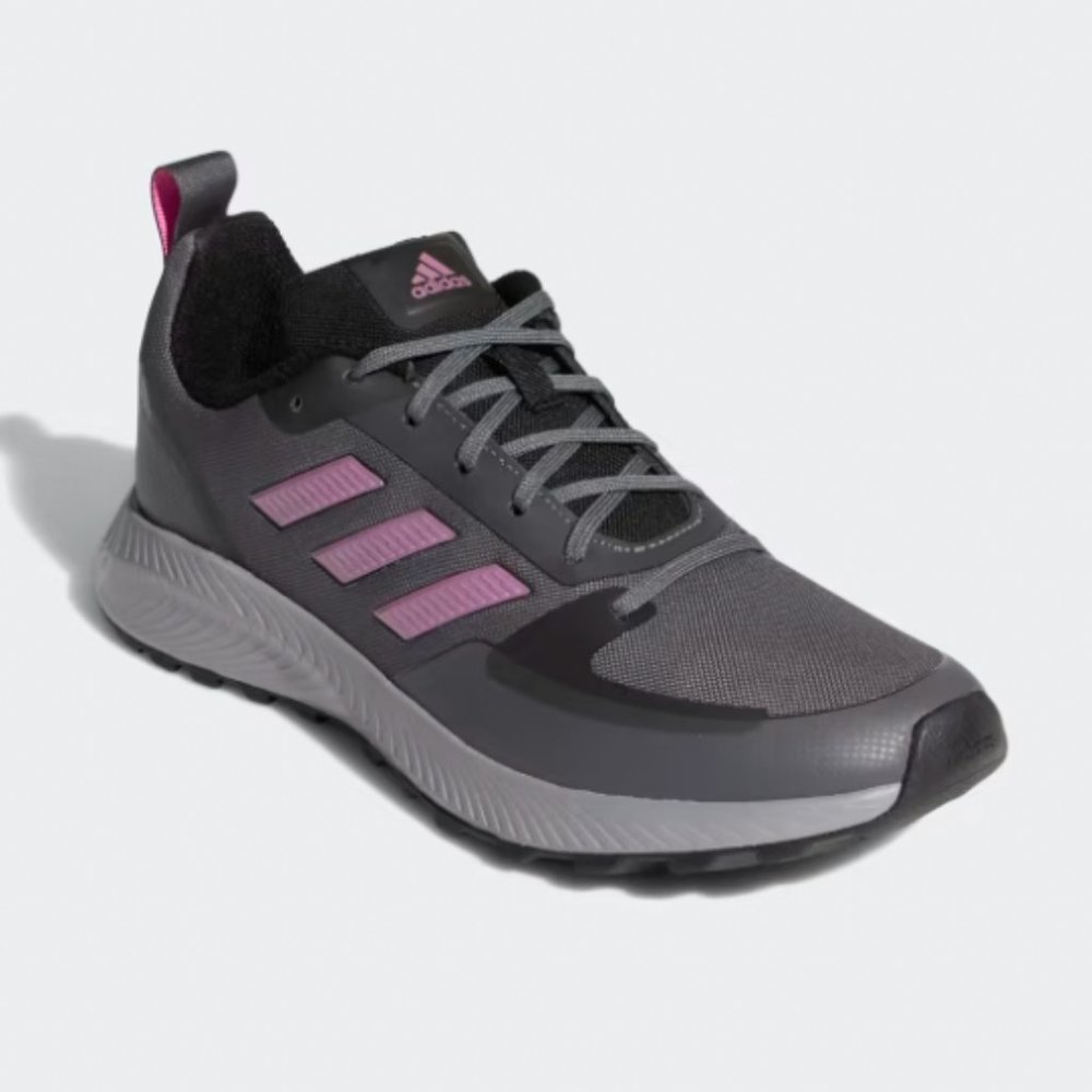 ADIDAS Run Falcon Trail shoes sz 6/ 37.5/ 4.5 like new in box!